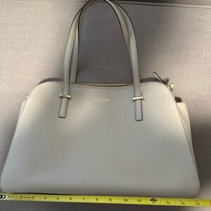 Kate spade nude color bag and wallet.